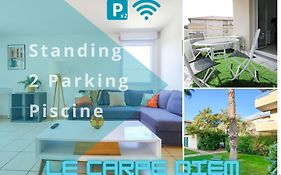 *Le Carpe Diem, Appartement 2 Chambres, Piscine, 2 Parking, Clim*